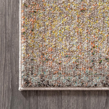 Contemporary Pop Modern Abstract Vintage Area Rug - JONATHAN Y